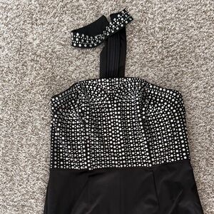 VENUS never worn Black and Silver Studded Jumpsuit